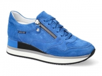 chaussure mephisto lacets olimpia bleu electrique